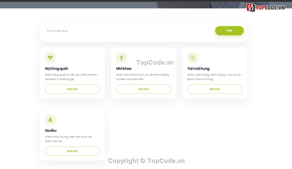 khám bệnh,website khám bệnh,web khám bệnh